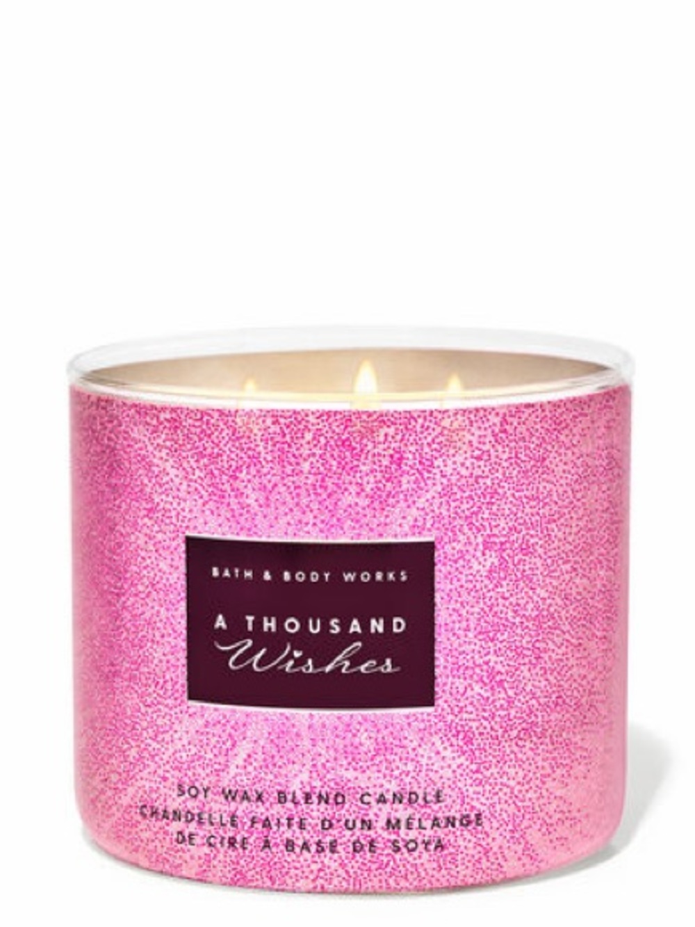 Bath and Body Works A Thousand Wishes Three Wick Candle